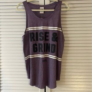 Pink by Victoria’s Secret racerback too. Size large.